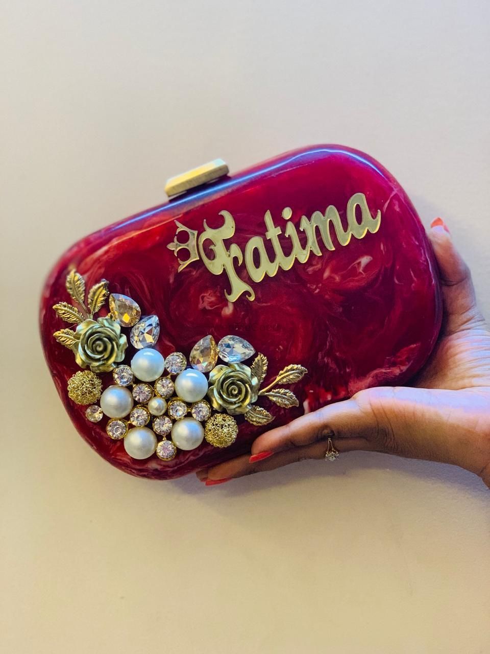 Photo From Acrylic name clutches - By Indiaztrends