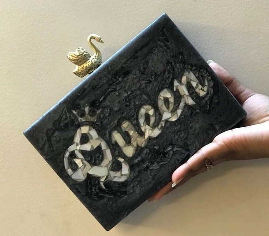 Photo From Acrylic name clutches - By Indiaztrends