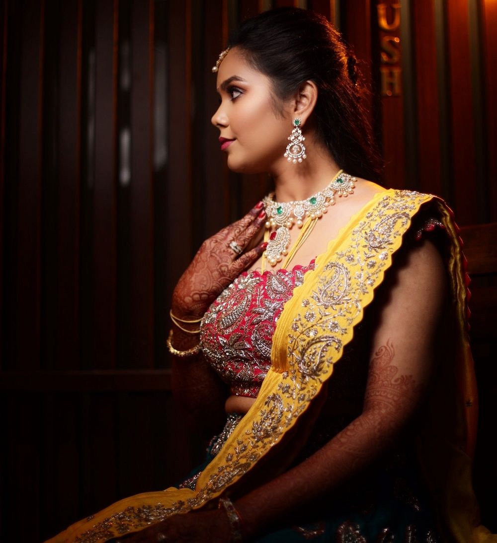 Photo From Reception/Sangeet Looks - By Makeup by Shravya Shetty