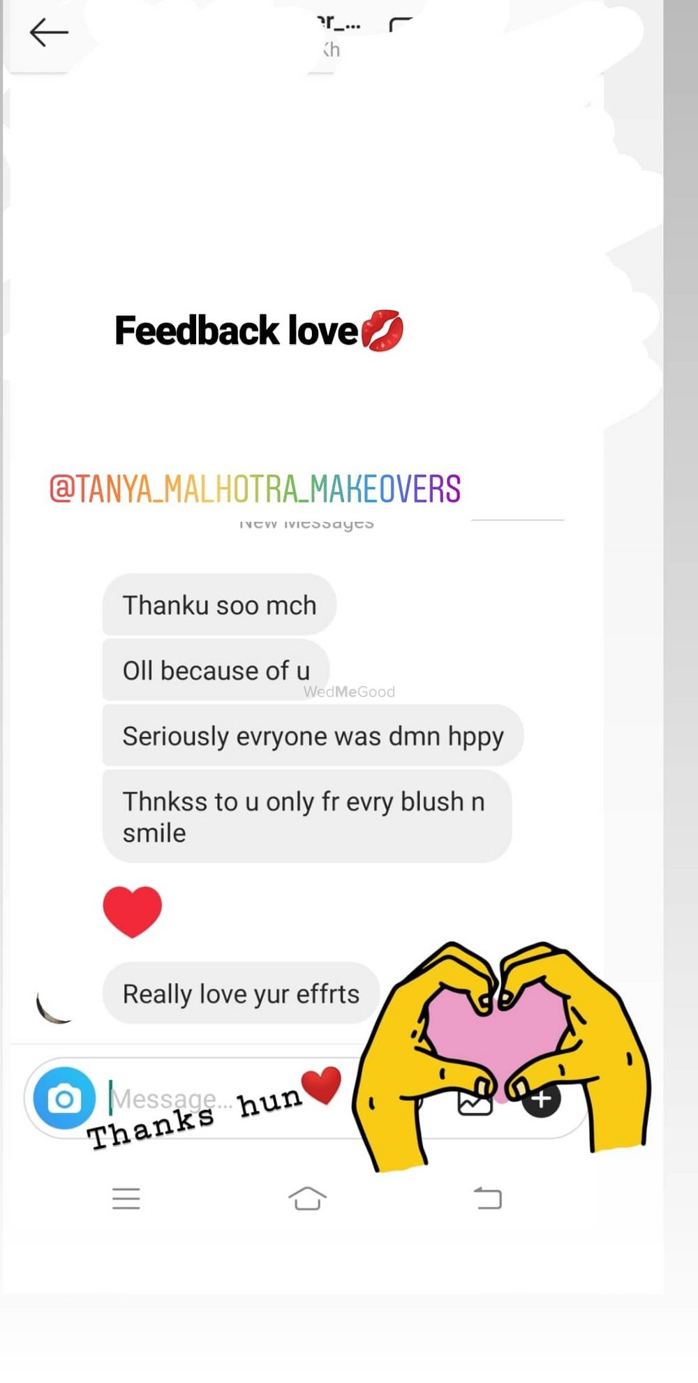 Photo From Clients Feedback - By Tanya Malhotra Makeovers