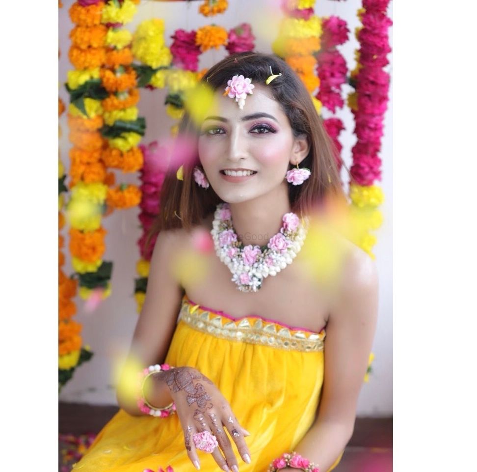 Photo From Haldi Bride - By Makeup Artistry by Mani Bagga