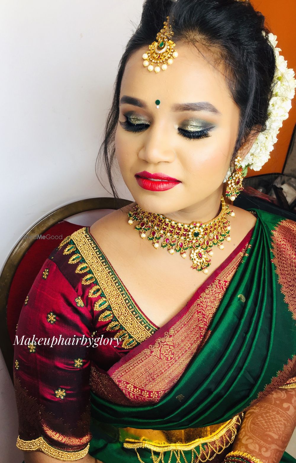 Photo From South Indian Bridal  - By Makeup Hair by Glory