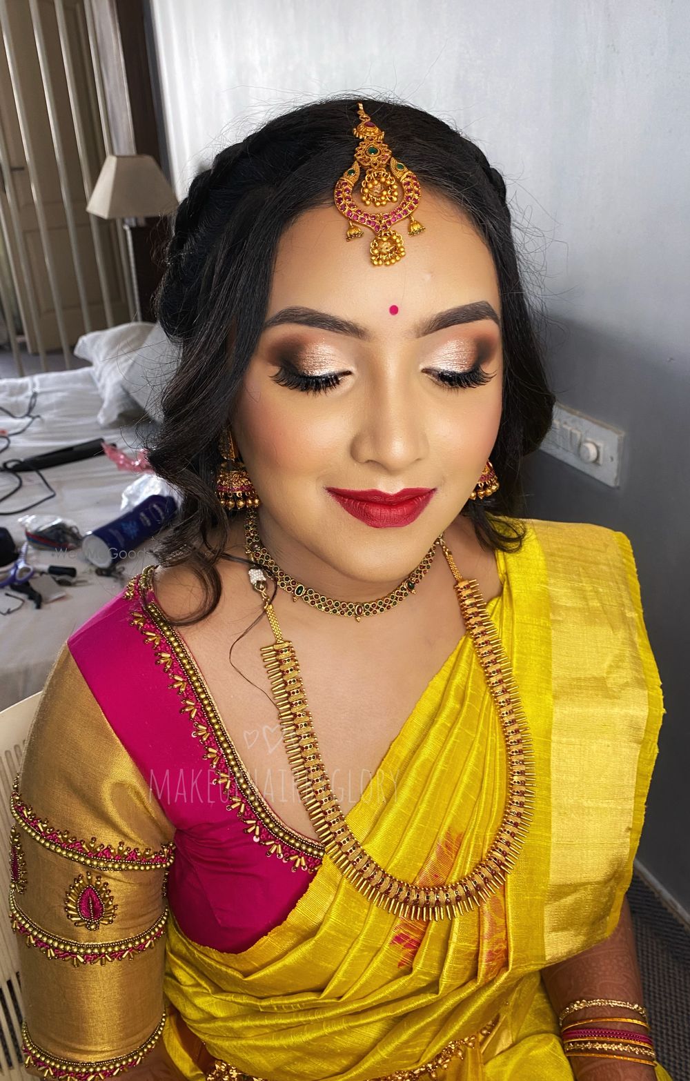 Photo From South Indian Bridal  - By Makeup Hair by Glory