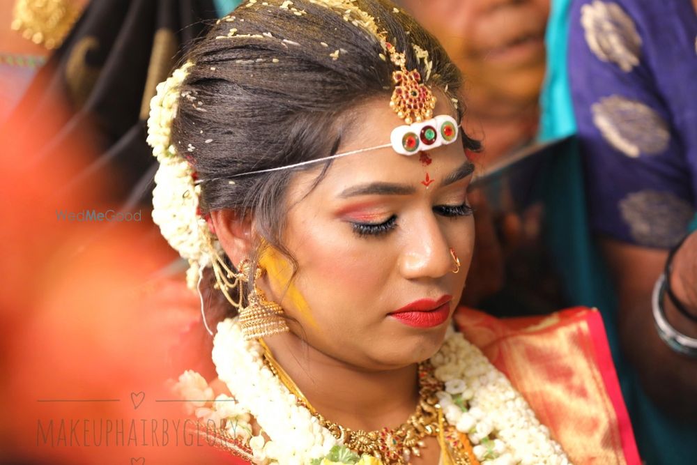 Photo From South Indian Bridal  - By Makeup Hair by Glory