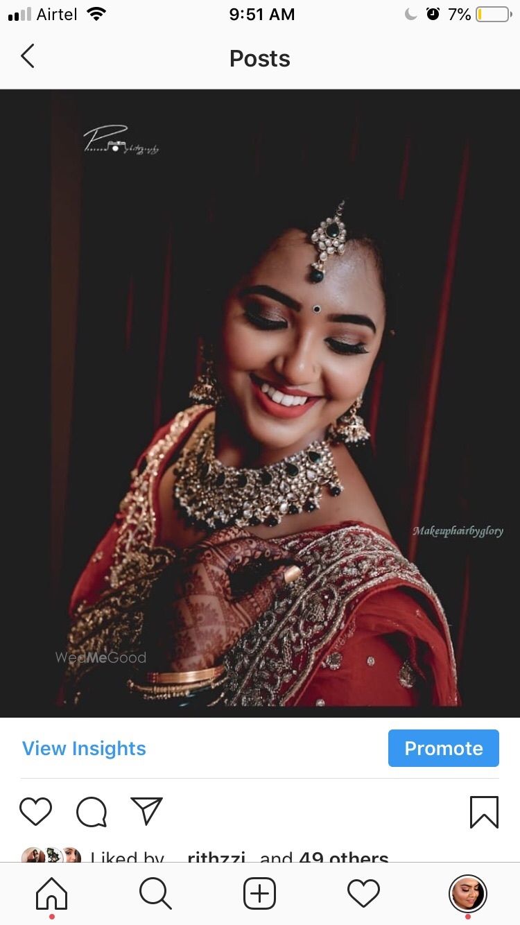 Photo From North Indian Bride  - By Makeup Hair by Glory