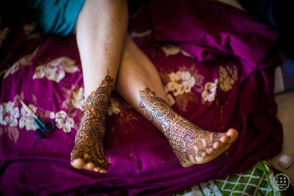 Photo of Bridal Feet Mehendi