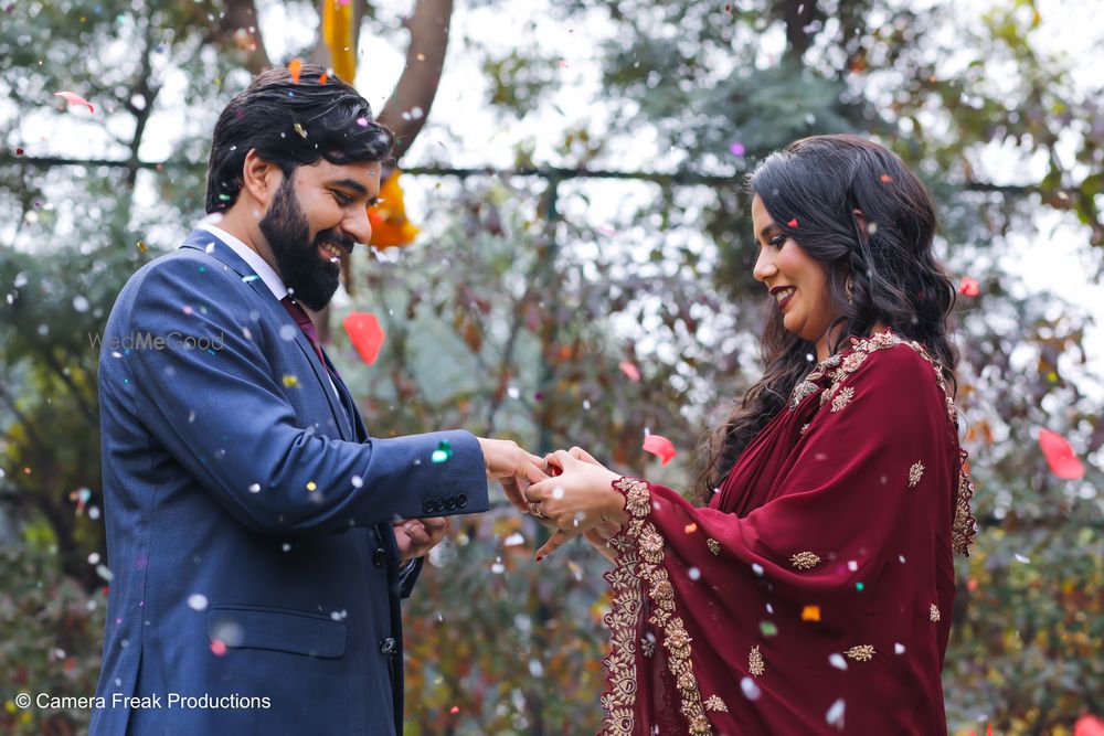 Photo From Engagement of Pooja & Prashant - By Camera Freak Productions