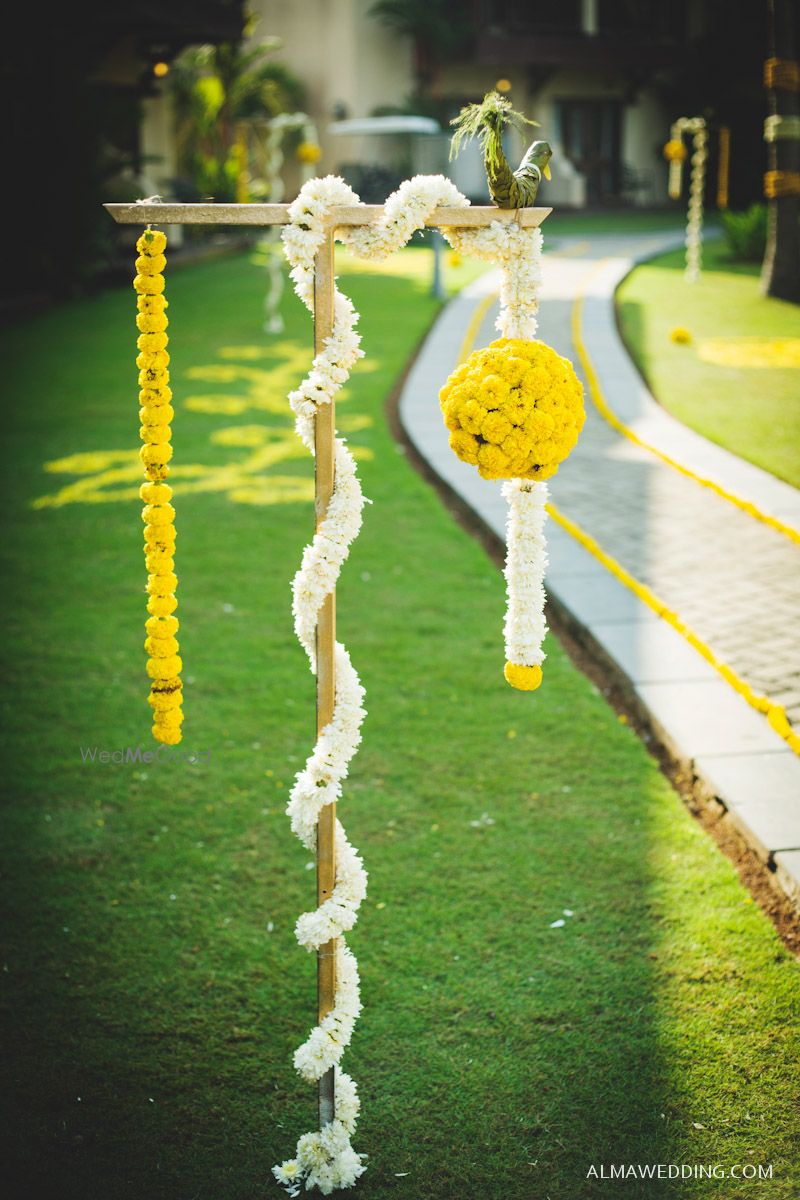 Photo of Floral Entrance Stands