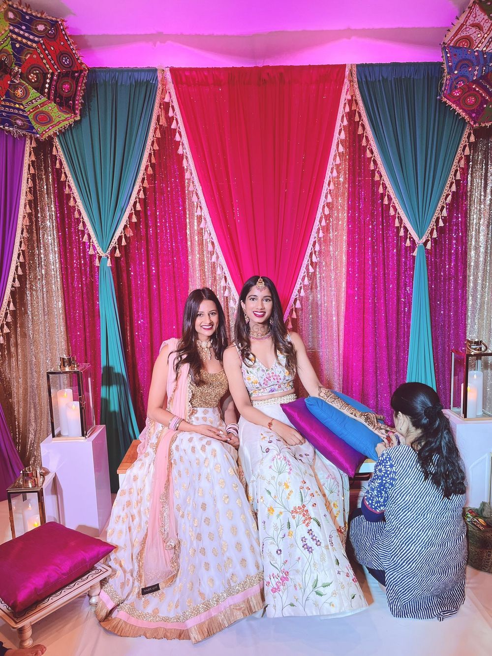 Photo From Real Brides : Pre-Wedding - By Priti Sahni Designs