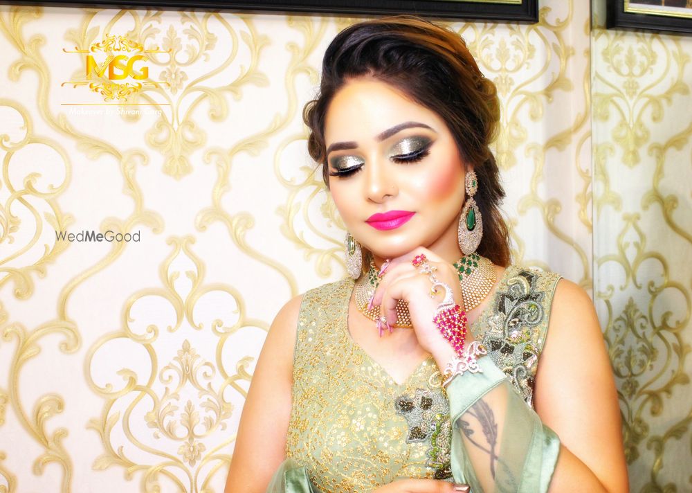 Photo From Engagement Look - By Makeover by Shivani Garg