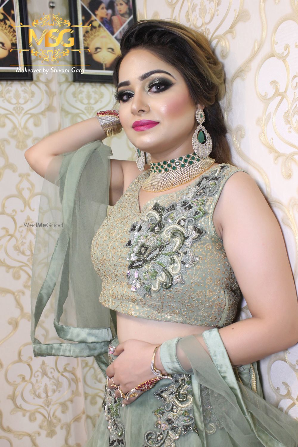 Photo From Engagement Look - By Makeover by Shivani Garg