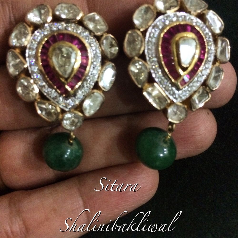 Photo From Polki earrings - By Sitara