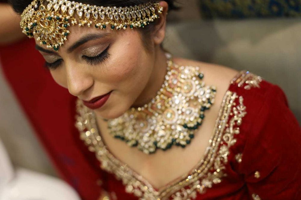 Photo From Engagement and Wedding Bridal Makeup - By Makeovers by Anchal