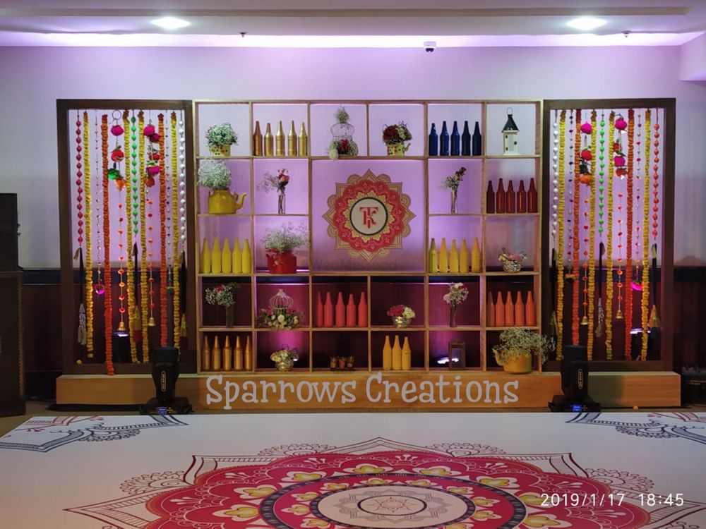 Photo From Tejpal & Kajol Cocktail Mehandi  - By Sparrows Creations