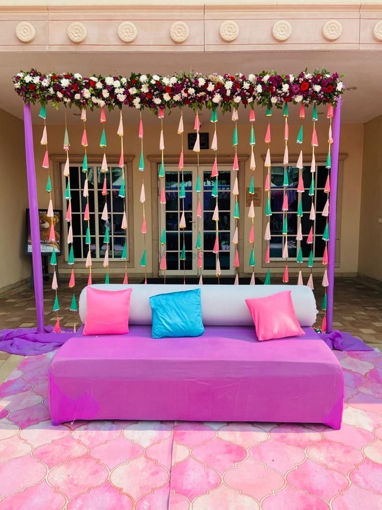 Photo From Mehndi Decor - By One Point Weddings