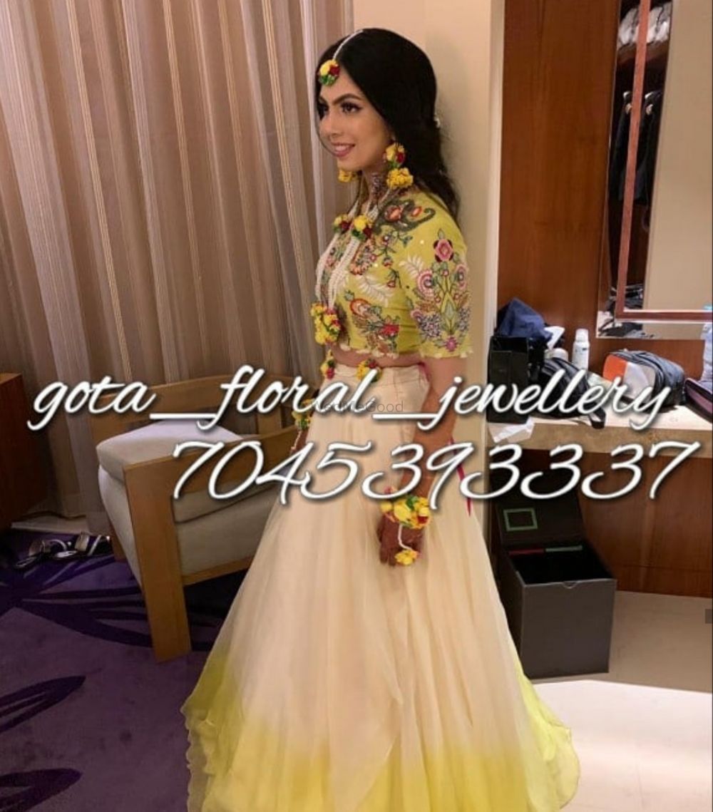 Photo From Aashna - By Gota Floral Jewellery by Sana