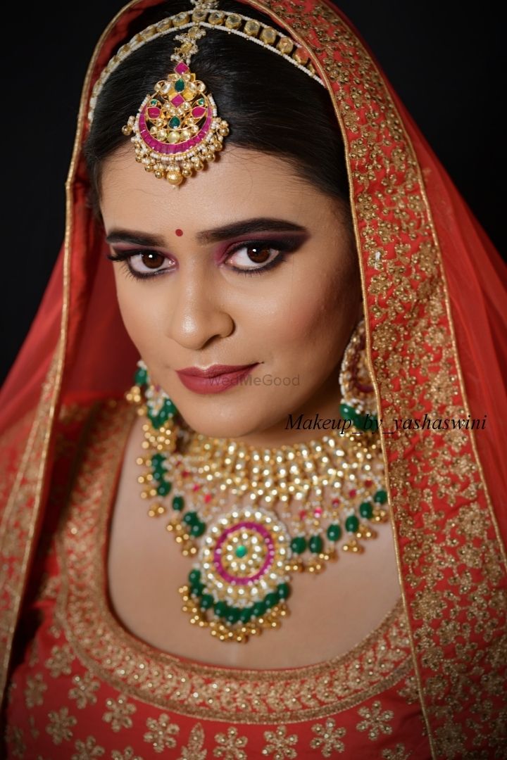 Photo From Aditi's Makeover- North Indian Reception Look - By Makeup by Yashaswini