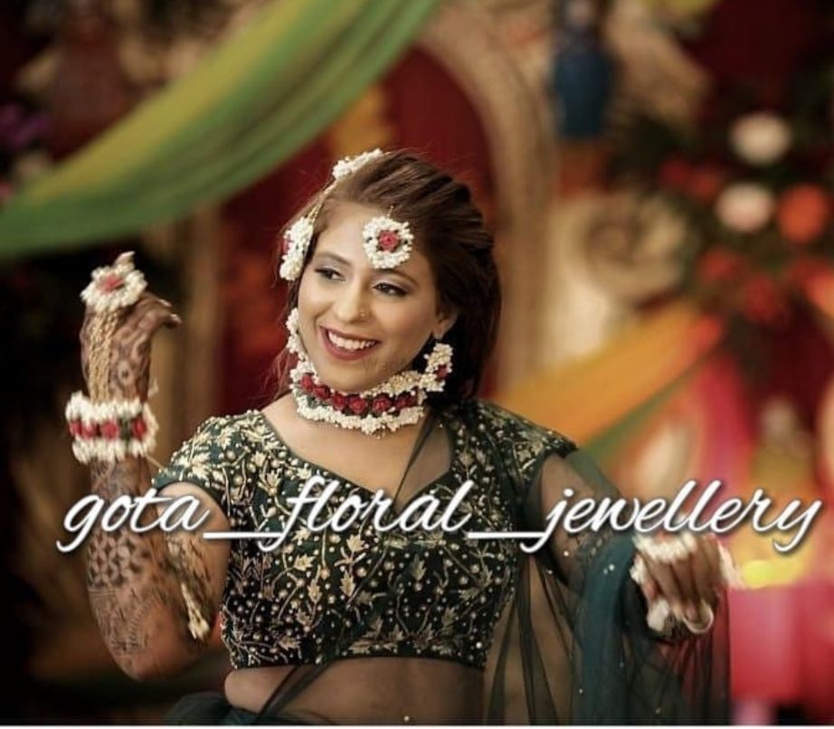 Photo From silky - By Gota Floral Jewellery by Sana