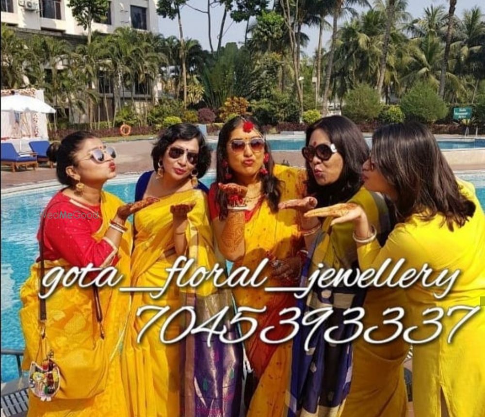 Photo From tuhina - By Gota Floral Jewellery by Sana