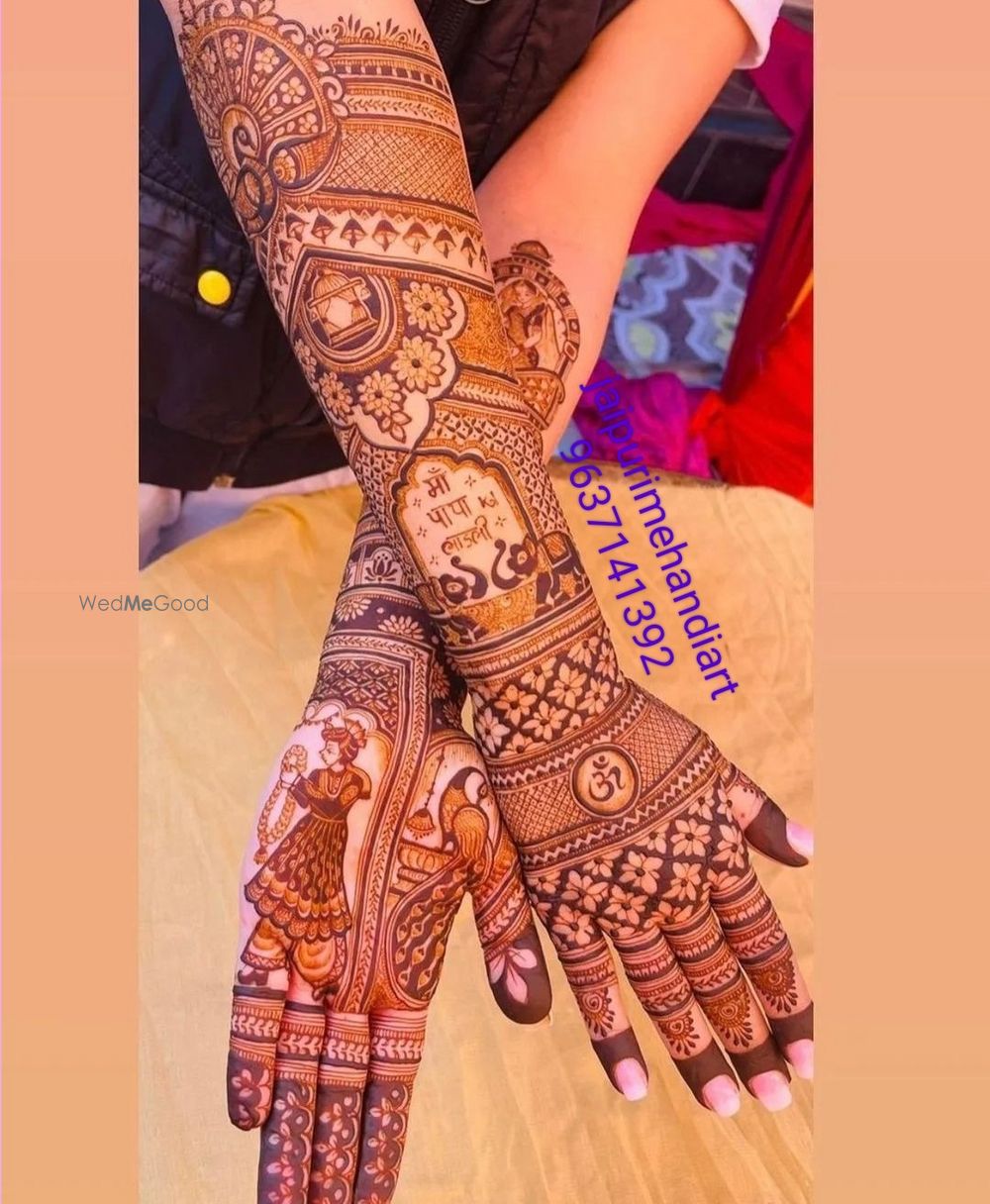 Photo From Bridal Mehandi - By Jaypuri Mehandi