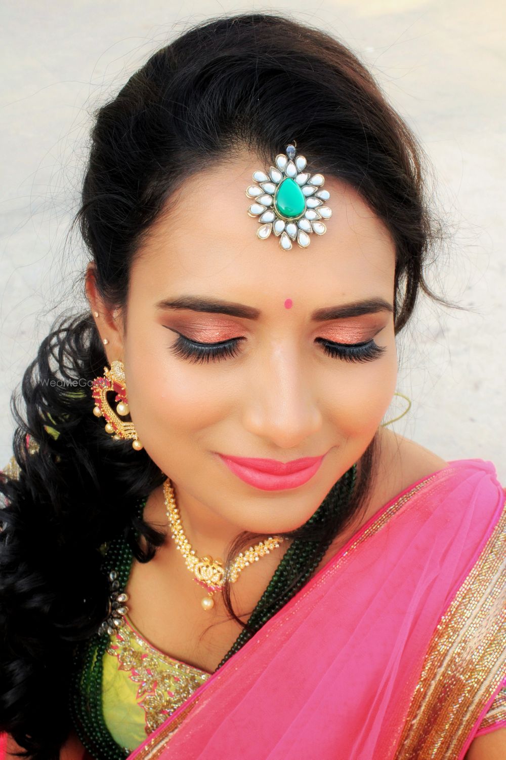 Photo From Haldi and Mehendi Looks - By Makeovers by Anusha