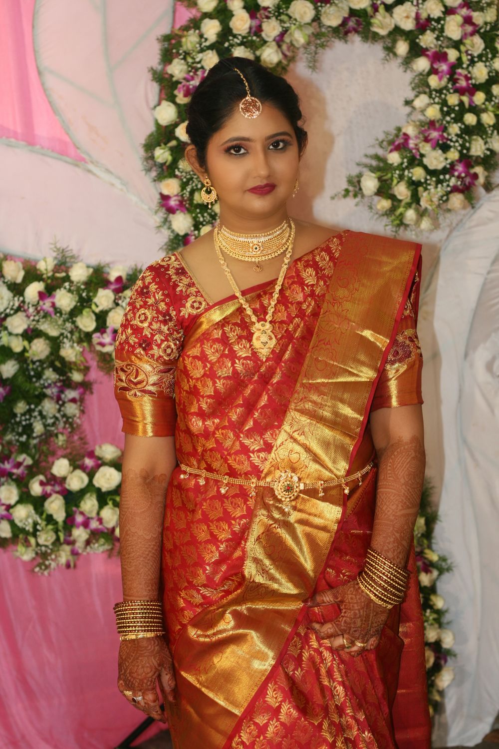 Photo From Amrutha Reception - By Ruchiproartist