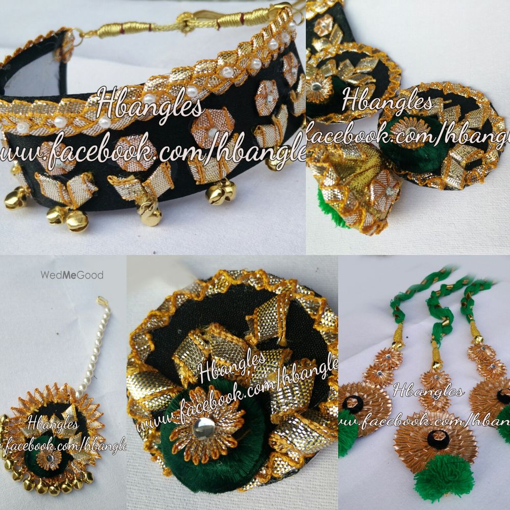 Photo From gota jewelry sets - By Hbangles n Accessories