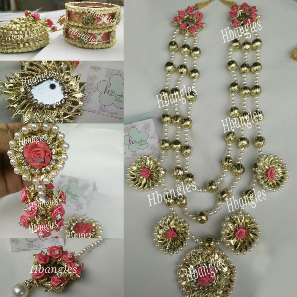 Photo From gota jewelry sets - By Hbangles n Accessories