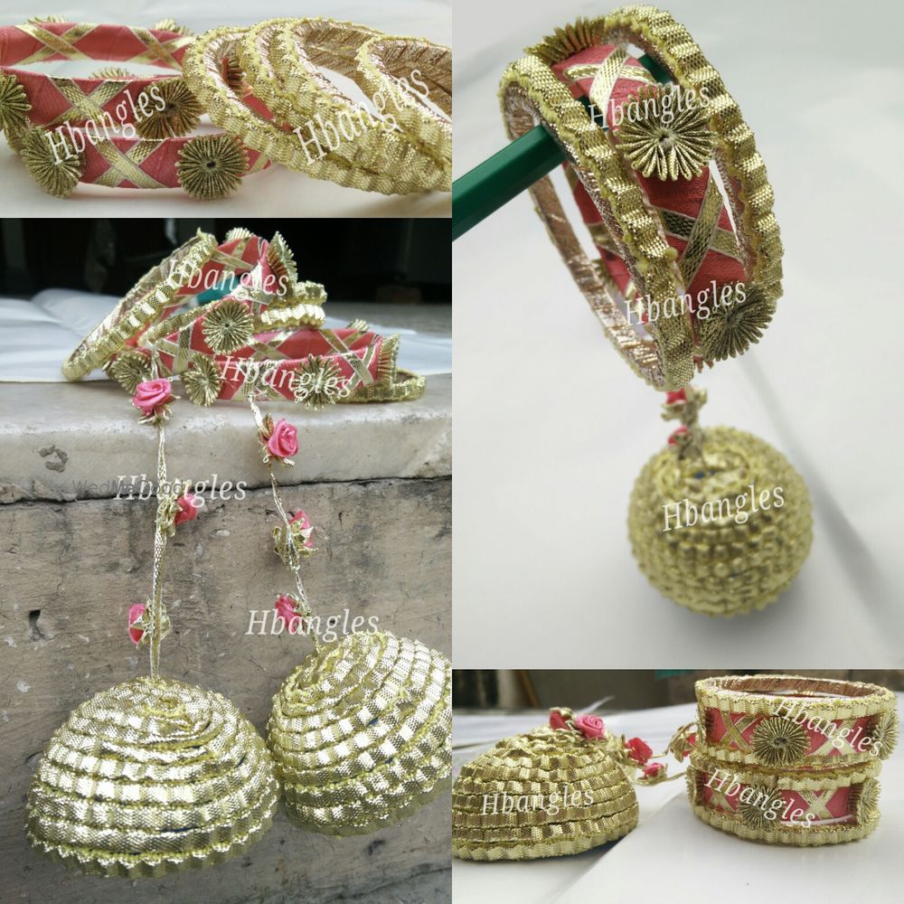 Photo From gota jewelry sets - By Hbangles n Accessories