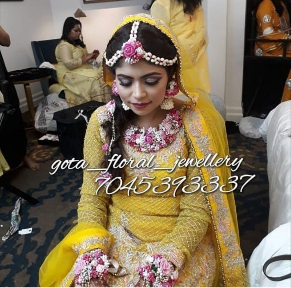 Photo From mehazbeen - By Gota Floral Jewellery by Sana