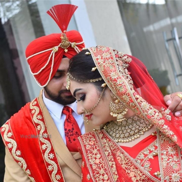 Photo From Damandeep wedding - By Savleen Kaur Makeovers