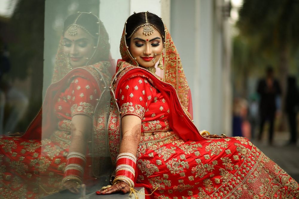 Photo From Damandeep wedding - By Savleen Kaur Makeovers