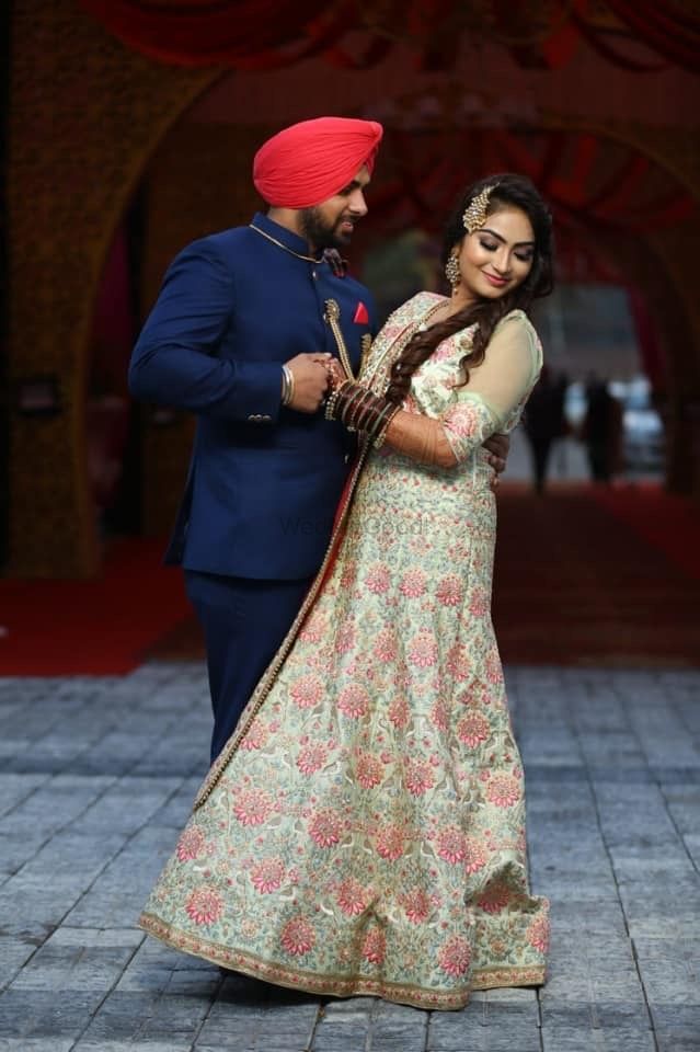 Photo From Damandeep wedding - By Savleen Kaur Makeovers