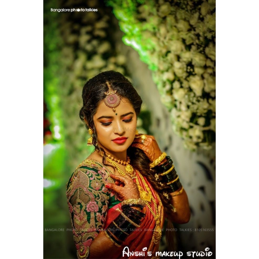 Photo From Tejaswini weds sharath - By Anshi's Makeup Studio