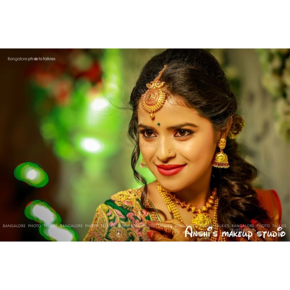 Photo From Tejaswini weds sharath - By Anshi's Makeup Studio