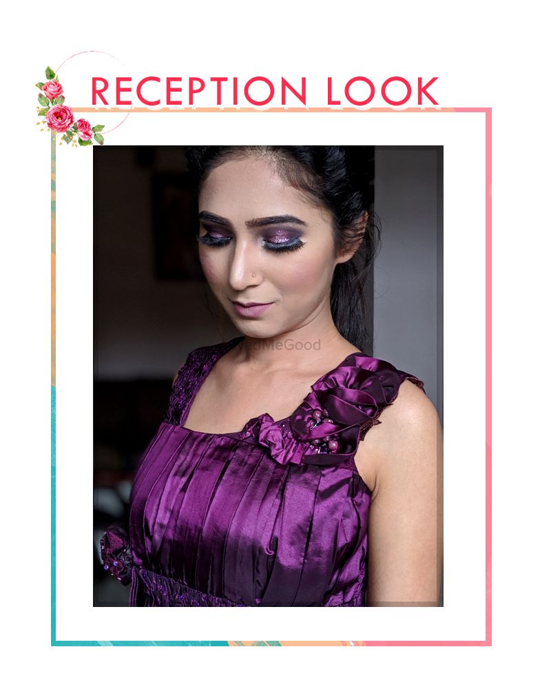 Photo From My bride Vibha's Reception look - By D-Day Makeovers