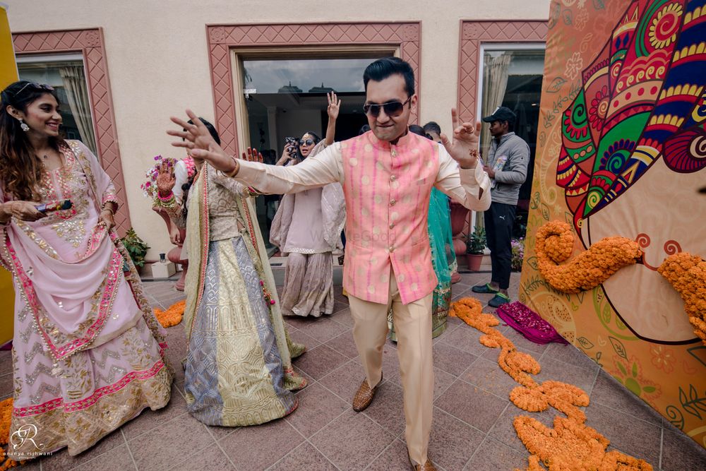 Photo From Tushar & Heeral (Mehandi) - By Weddings by Ananya Rijhwani