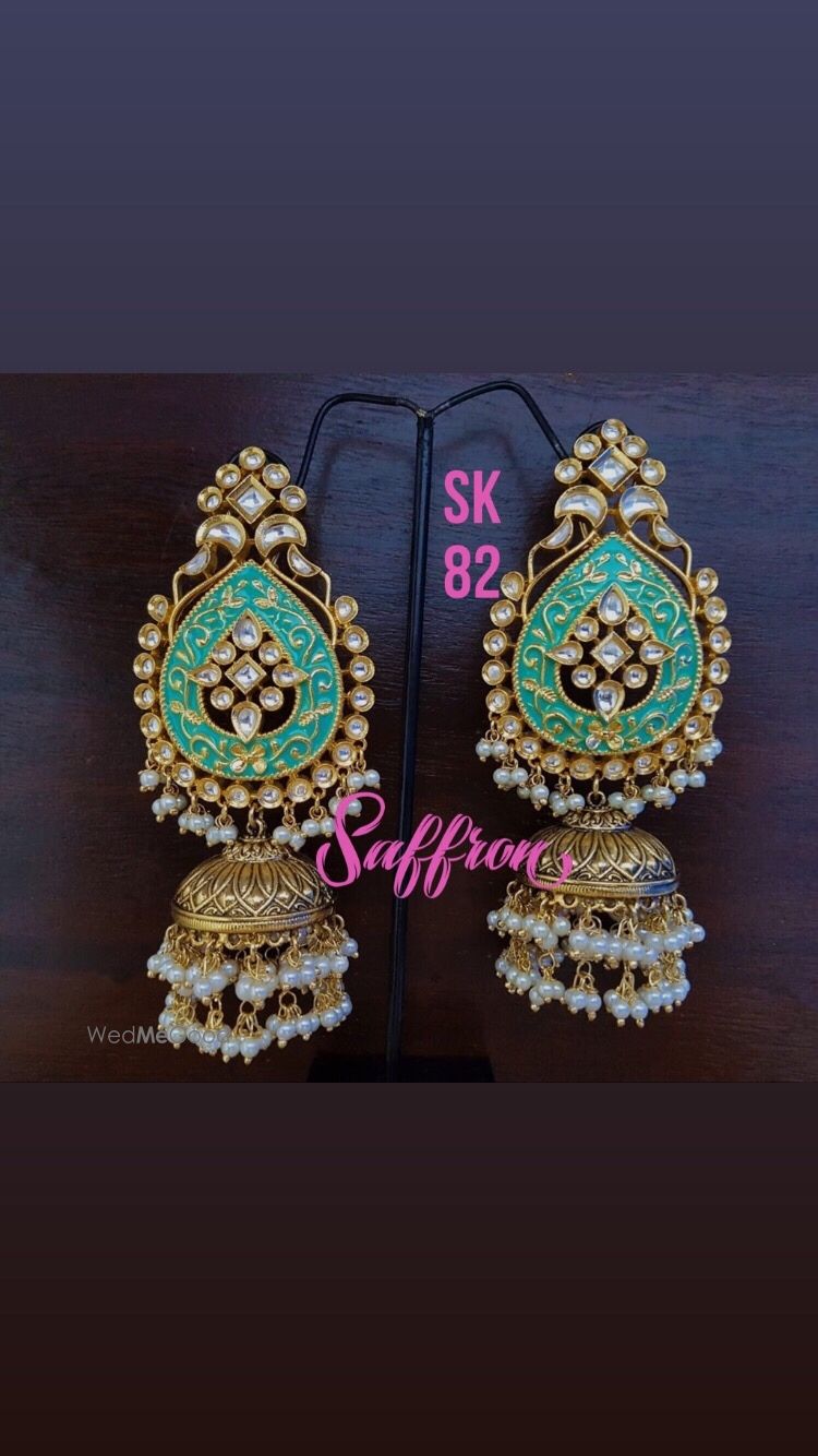 Photo From Jhumkas/Earrings - By Saffron Fashion