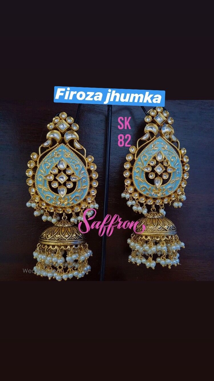 Photo From Jhumkas/Earrings - By Saffron Fashion