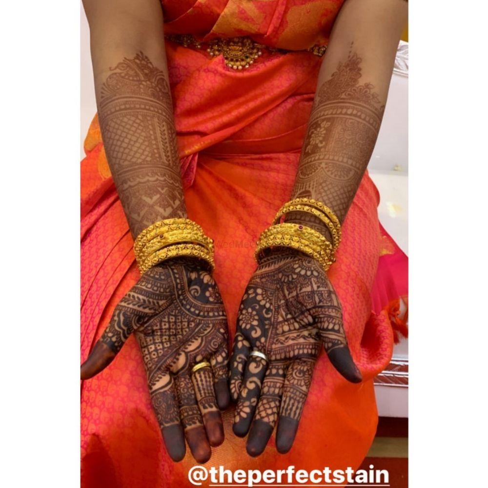 Photo From Shwetha's engagement mehendi - By The Perfect Stain