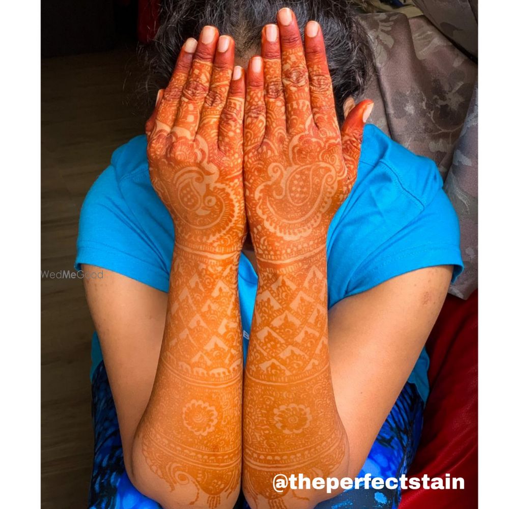 Photo From Shwetha's engagement mehendi - By The Perfect Stain