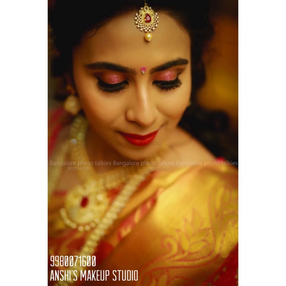 Photo From Vidhya Arun Gowda  - By Anshi's Makeup Studio