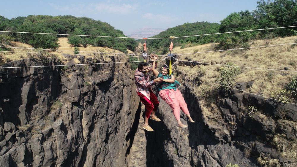 Photo From Most Adventurous Pre-wedding of Jinesh and Khushboo - By ClicksArt Photography