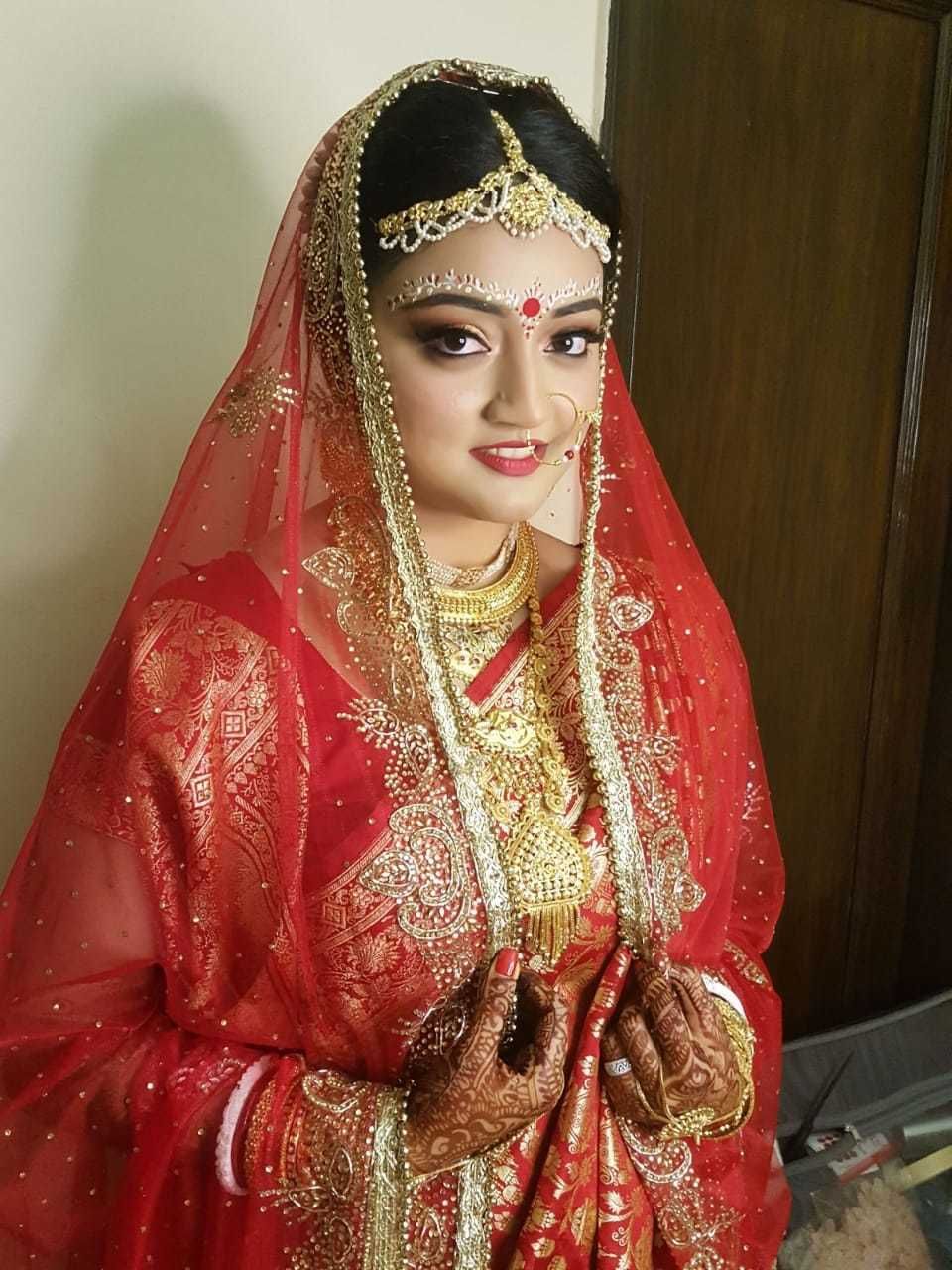 Photo From Doesn't she look like a regal Beauty of Bengal?Bridal makeup by "Tanya Puri". - By Tanya's L'Oreal Salon