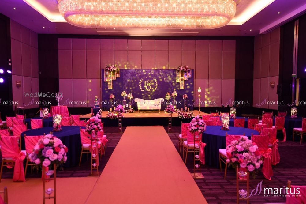 Photo From Midnight Blue and Fuschia Pink theme - By Maritus Events and Wedding Planners