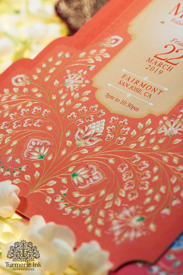 Photo From PARTH & JAYA - By Turmeric Ink Invitations and Stationery