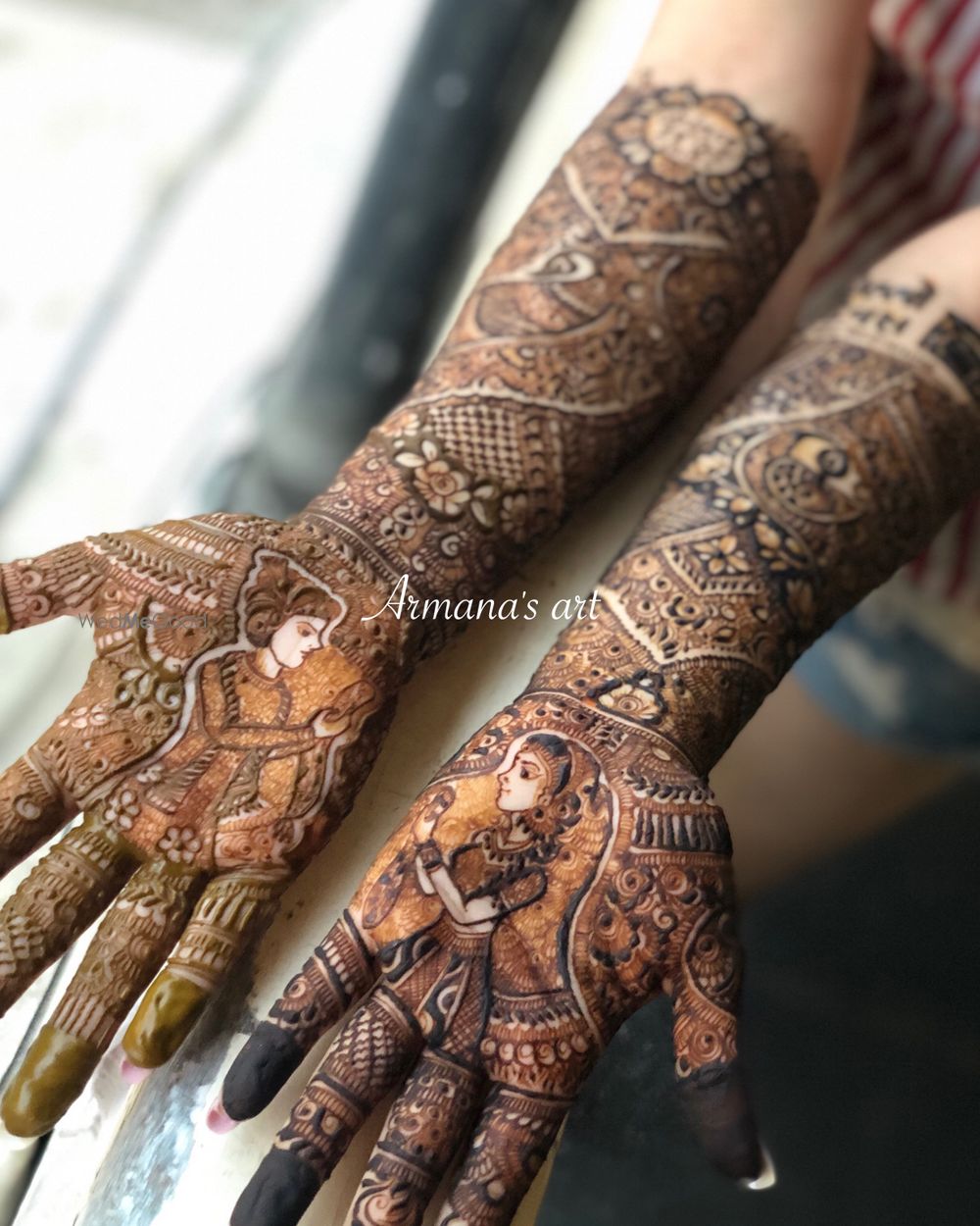 Photo From Figure work bridal henna - By Armana's Art