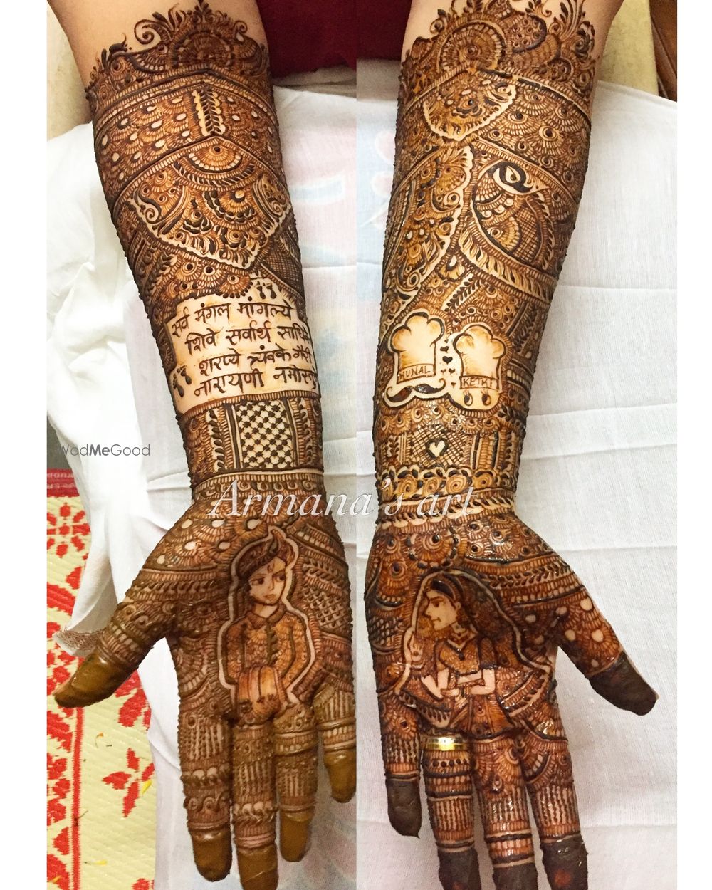 Photo From Figure work bridal henna - By Armana's Art