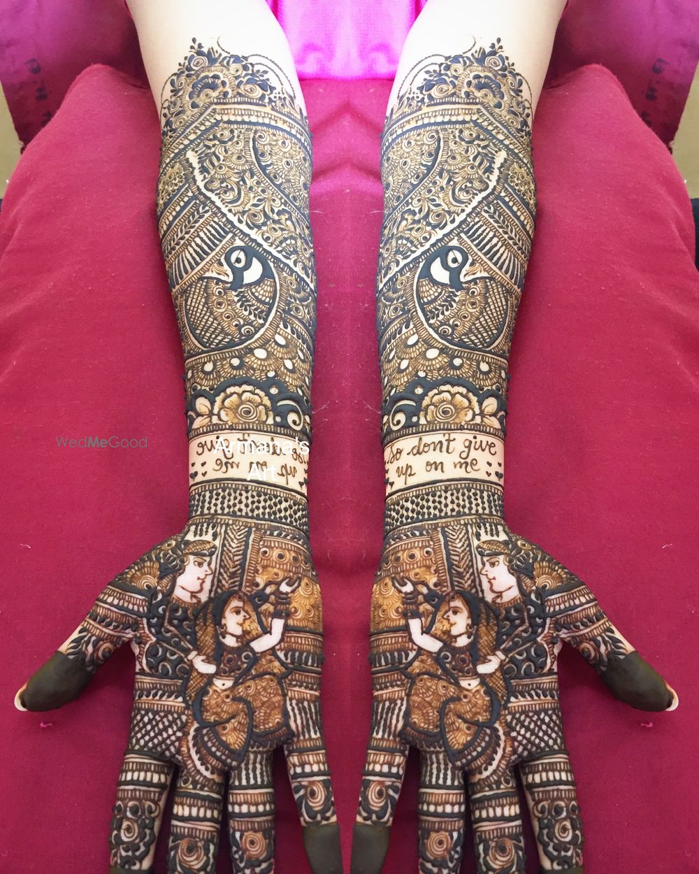 Photo From Figure work bridal henna - By Armana's Art