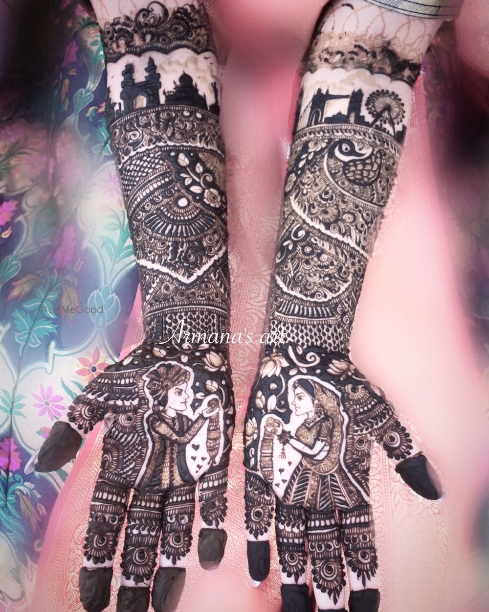 Photo From Figure work bridal henna - By Armana's Art